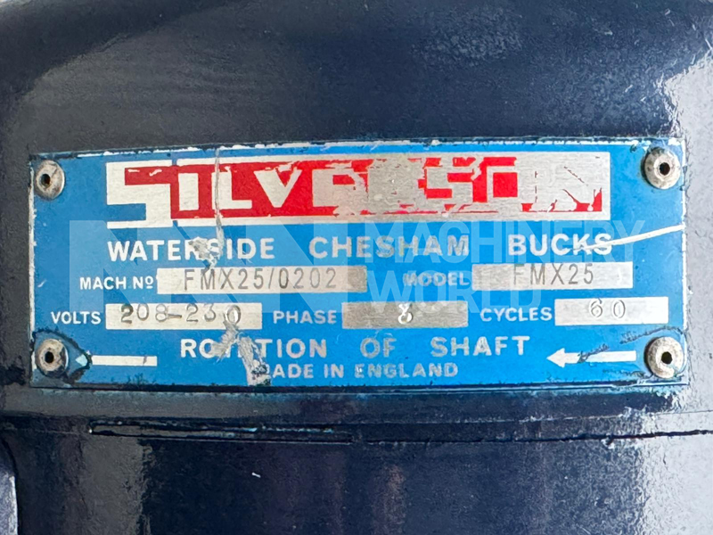 7.5HP Silverson Flash Mix Inline High Shear Liquid Powder Blender Dissolver Mixer - Image 10