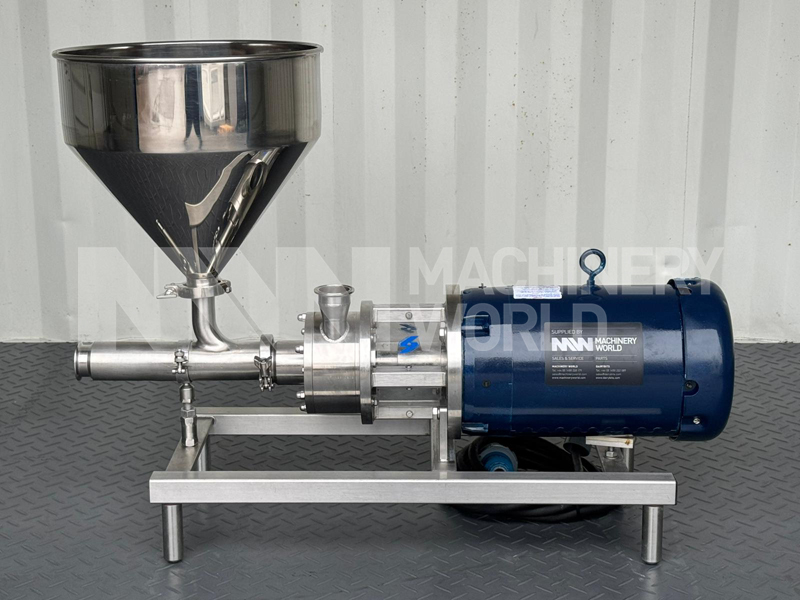 7.5HP Silverson Flash Mix Inline High Shear Liquid Powder Blender Dissolver Mixer - Image 2