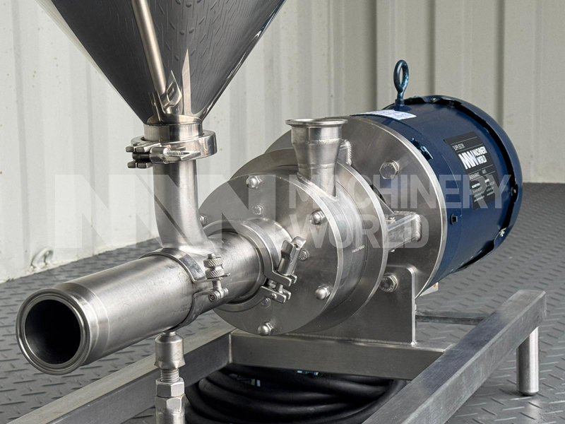 7.5HP Silverson Flash Mix Inline High Shear Liquid Powder Blender Dissolver Mixer - Image 5