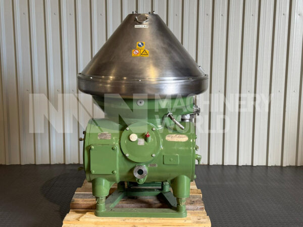 12,500 LPH Westfalia Centrifuge RSB 150-01-776 Vegetable Oil Separator