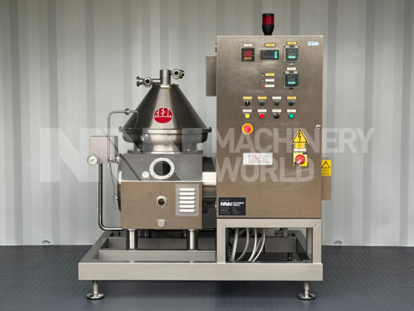 3,500 LPH Reda RE15TE Milk Cream Separator (Year 2010)