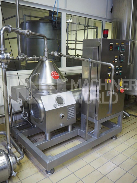 3,500 LPH Reda RE15TE Milk Cream Separator (Year 2010) - Image 2