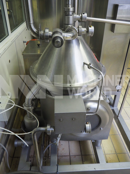 3,500 LPH Reda RE15TE Milk Cream Separator (Year 2010) - Image 3