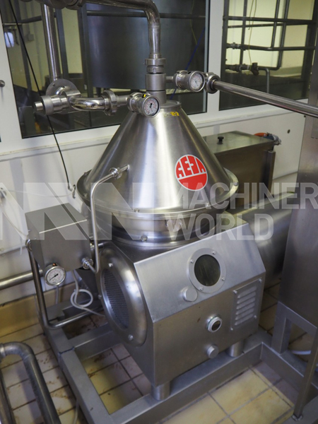 3,500 LPH Reda RE15TE Milk Cream Separator (Year 2010) - Image 5