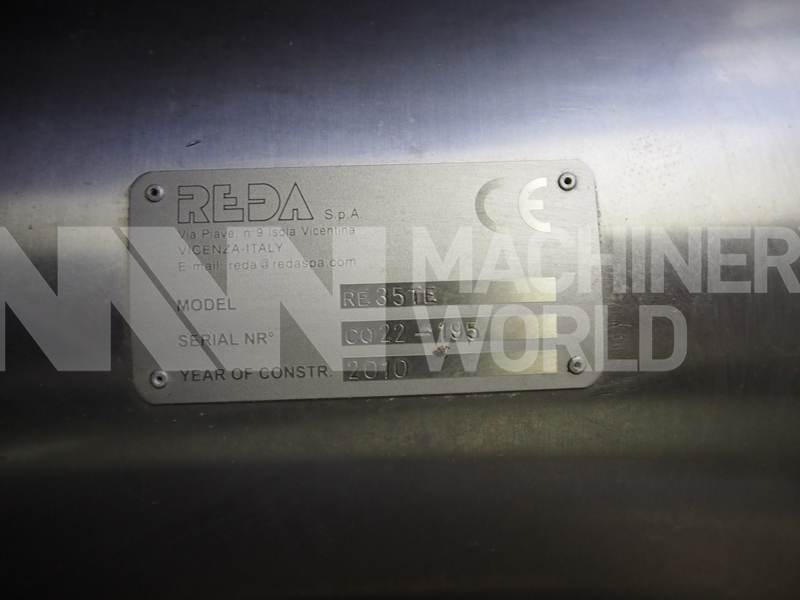 3,500 LPH Reda RE15TE Milk Cream Separator (Year 2010) - Image 8