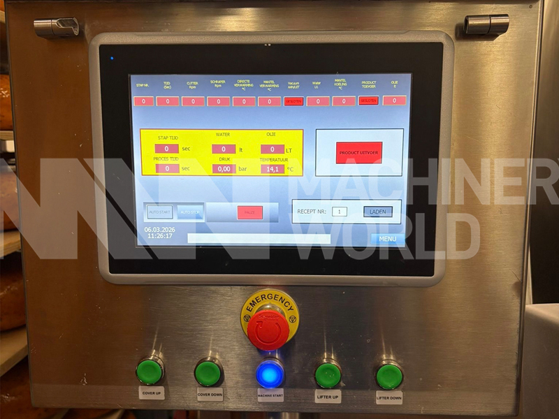 400L ROKK CCM400 Universal High Shear Vaccum Cooker Mixer (Year 2022) - Image 9