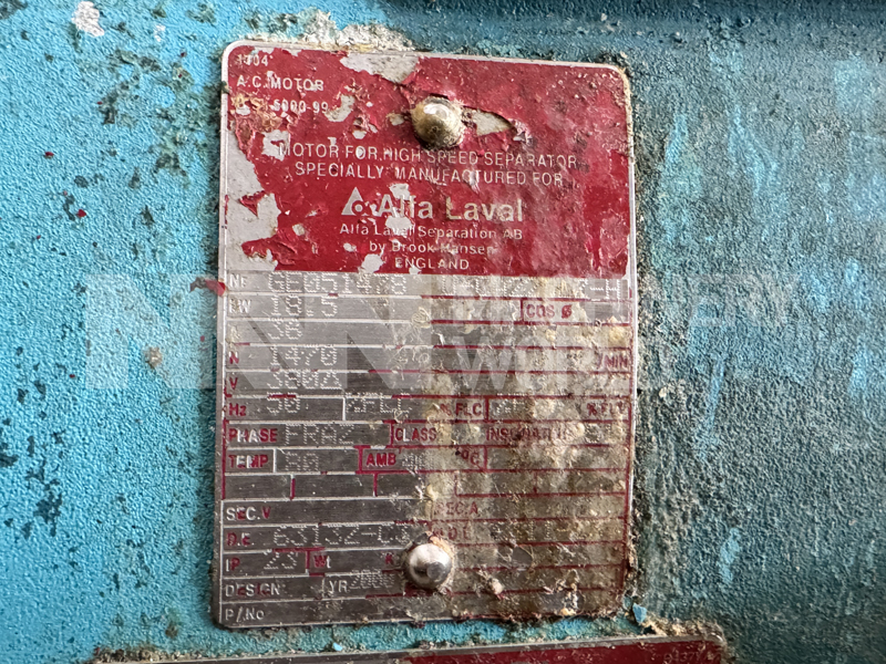 15,000 LPH Alfa Laval HMRPX 614 HGV Milk Cream Centrifuge Separator - Image 9