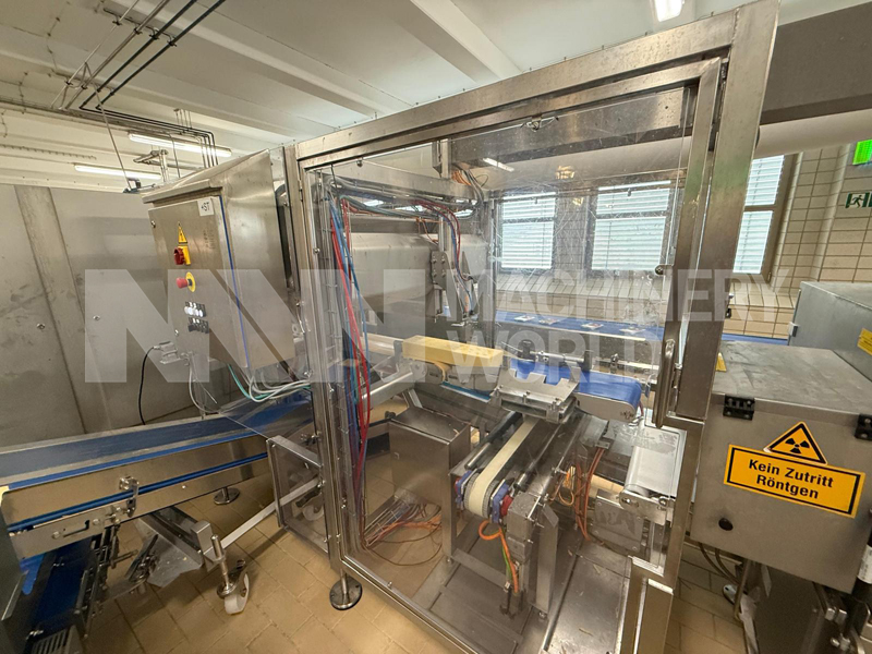 Ultrasonic Cheese Block Cutting & Inspection Line with Checkweigher & X-Ray System (Year 2008) - Image 2