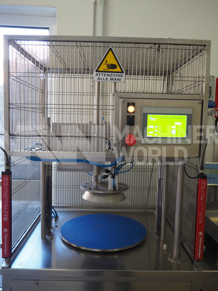 Used Facchinetti LPR01 Round Cheese Portion Cutting Machine (Year 2016) - Image 7