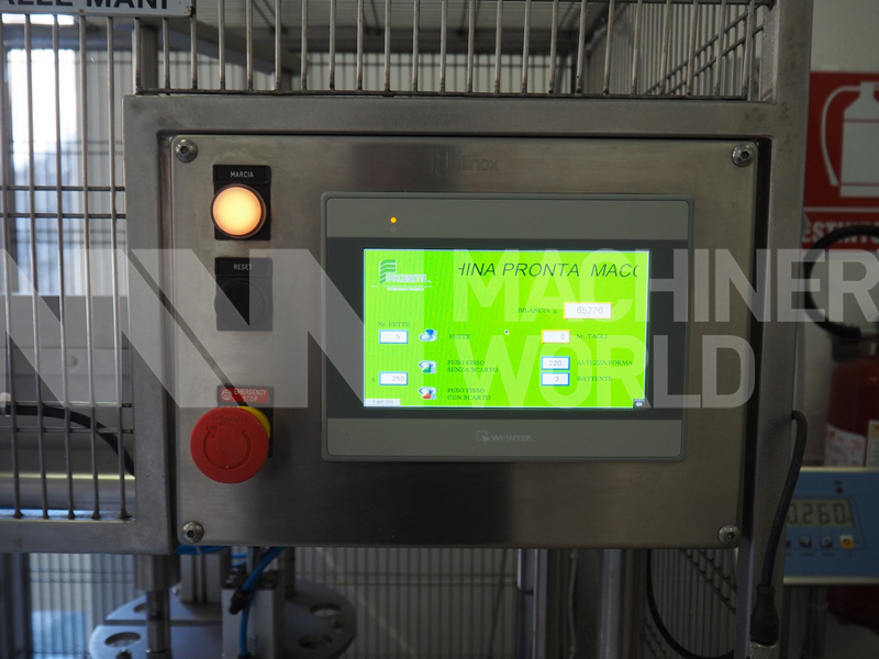 Used Facchinetti LPR01 Round Cheese Portion Cutting Machine (Year 2016) - Image 10