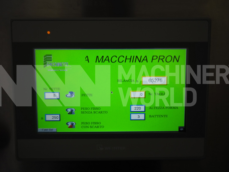 Used Facchinetti LPR01 Round Cheese Portion Cutting Machine (Year 2016) - Image 11