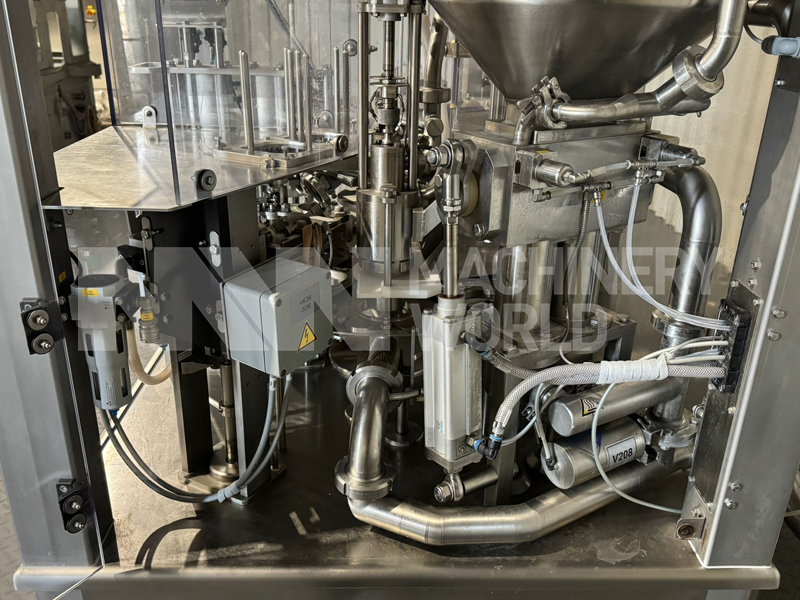 4,200 pots per hour Waldner Dosomat 1.2 Hygienic Rotary Pot Filler (Year 2014) - Image 4