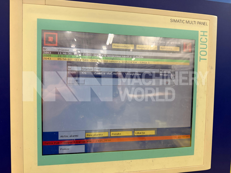 Tetra Pak Straightline SL 1100-F2 Ice Cream Stick Extrusion Line; Magnum - 27.000 pcs/h (Year 2008) - Image 4