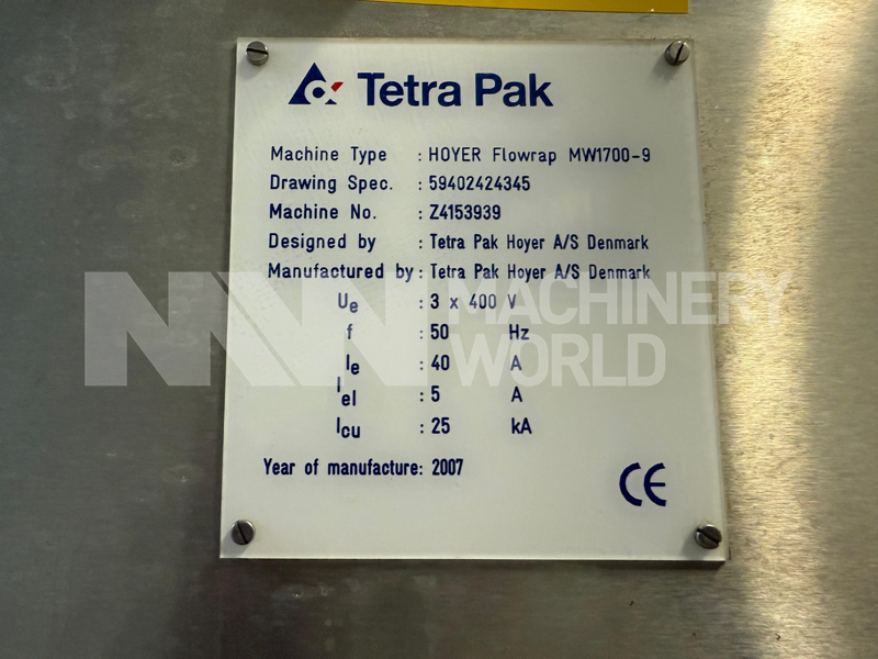 Tetra Pak Straightline SL 1100-F2 Ice Cream Stick Extrusion Line; Magnum - 27.000 pcs/h (Year 2008) - Image 28