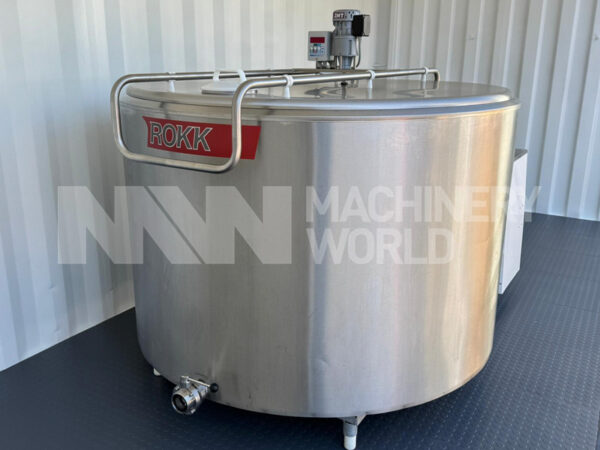 ROKK Open Cooling Storage/Ageing Vat - 1500 Litre (Year 2019)