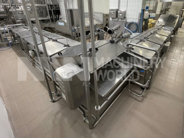 1,500kg/hr COMAT Fully Automatic Mozzarella Ball Production Line (Year 2008)