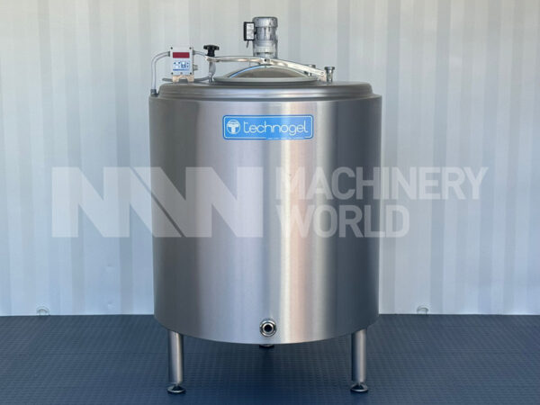 Technogel Ageing Maturation Vat with Top Mounted Mixer - 600 ltr