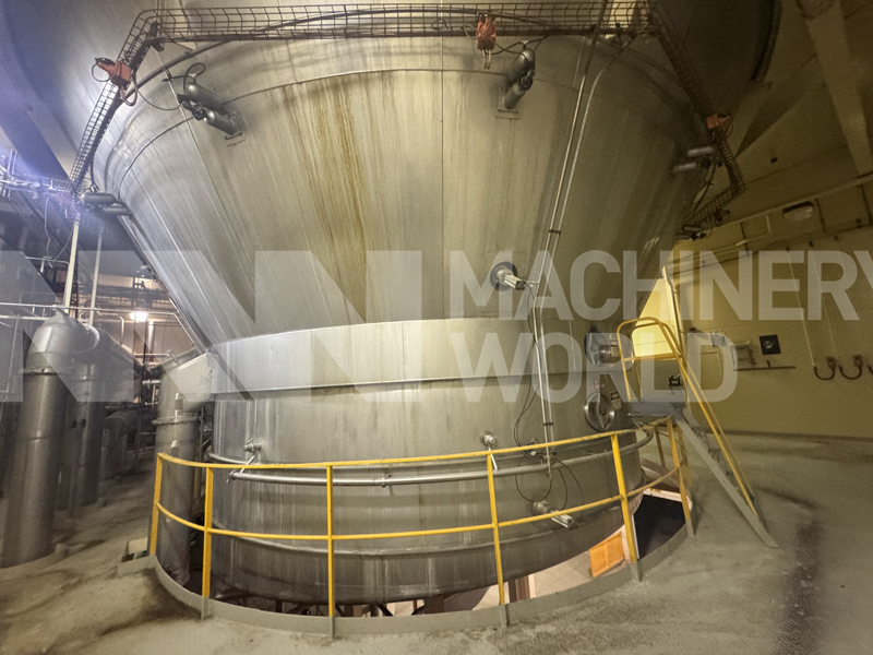 64,000kg per hour Stork TVR with Niro MVR Evaporator with TVR Finisher & Niro CDI920 Spray Dryer Plant (≤6Te per hour) MILK WHEY BUTTERMILK POWDER PLANT - Image 5