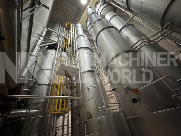 64,000kg per hour Stork TVR with Niro MVR Evaporator with TVR Finisher & Niro CDI920 Spray Dryer Plant (≤6Te per hour) MILK WHEY BUTTERMILK POWDER PLANT