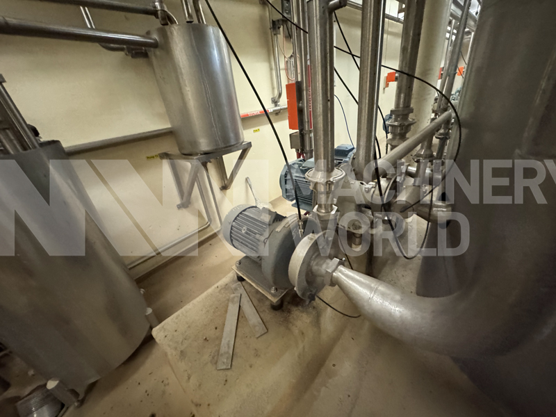 64,000kg per hour Stork TVR with Niro MVR Evaporator with TVR Finisher & Niro CDI920 Spray Dryer Plant (≤6Te per hour) MILK WHEY BUTTERMILK POWDER PLANT - Image 22