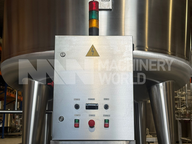 3,760L 316 Grade Stainless Steel Jacketed Tank with Scraped Surface Mixer and 30kw High Shear Mixer (BRAND NEW - YEAR 2026) - Image 9