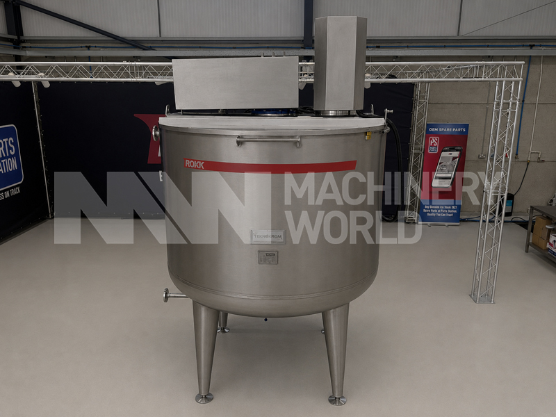 3,760L 316 Grade Stainless Steel Jacketed Tank with Scraped Surface Mixer and 30kw High Shear Mixer (BRAND NEW - YEAR 2026) - Image 10