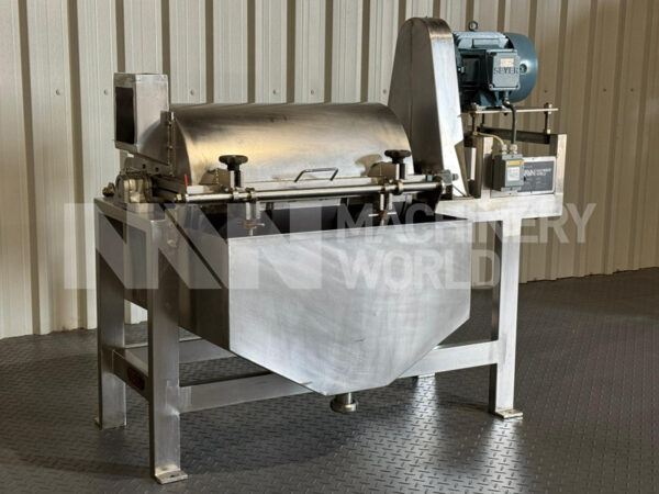 Jorgensen Stainless Steel Static Filter Screen Liquid Solid Separation Sieve with Rotary Scraper