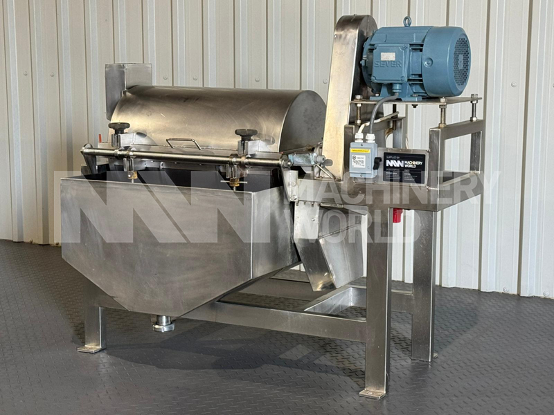 Jorgensen Stainless Steel Static Filter Screen Liquid Solid Separation Sieve with Rotary Scraper - Image 3