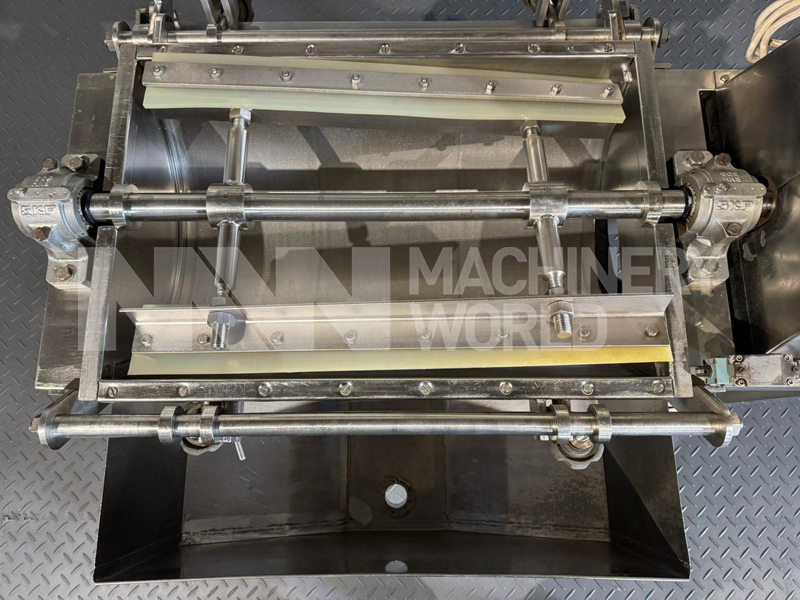 Jorgensen Stainless Steel Static Filter Screen Liquid Solid Separation Sieve with Rotary Scraper - Image 5