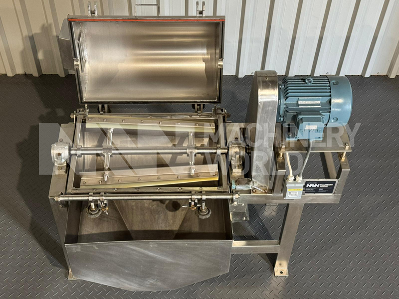 Jorgensen Stainless Steel Static Filter Screen Liquid Solid Separation Sieve with Rotary Scraper - Image 4