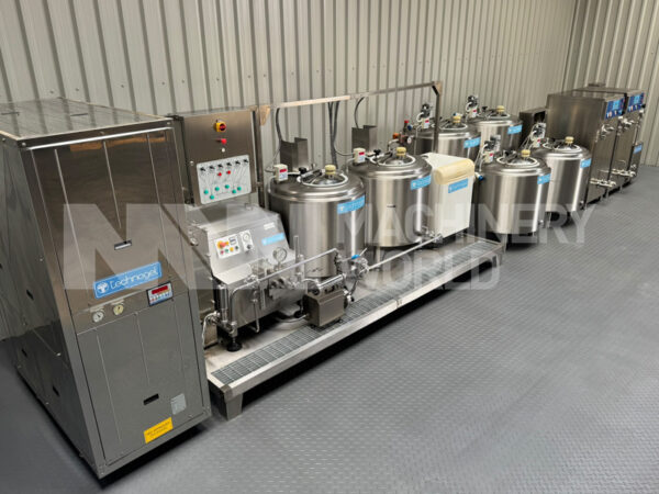 Technogel Ice Cream Production Factory - with 59 running hours! (Year 2007)