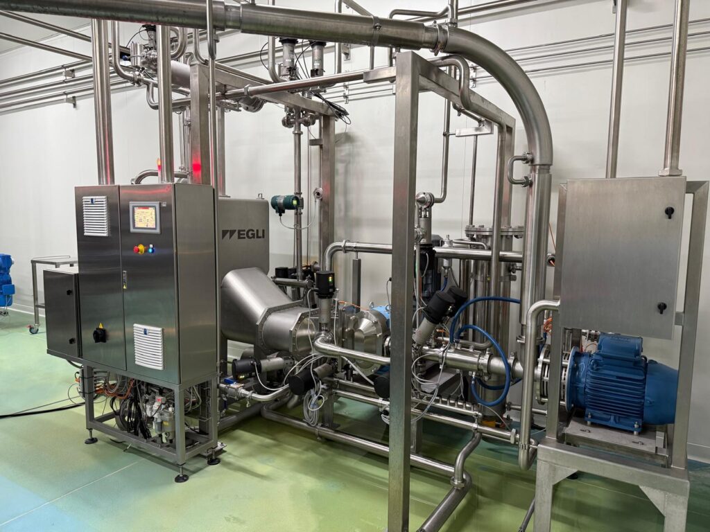 2,000kg per Hour Egli Butter Blending System with SPX Inline High Shear Mixer, Waukesha Butter Pump & PLC Controls (Year 2021)