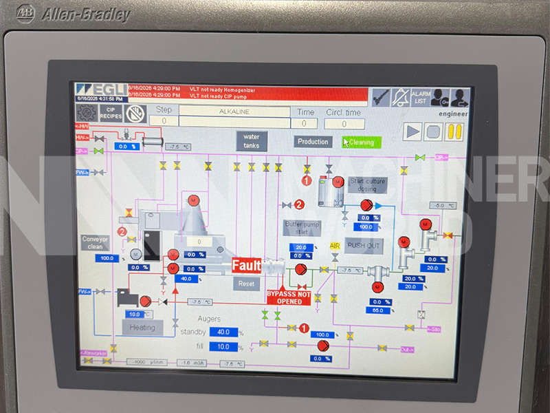 2,000kg per Hour Egli Frozen Butter Shredder & Blender Line (Year 2019) - Image 2
