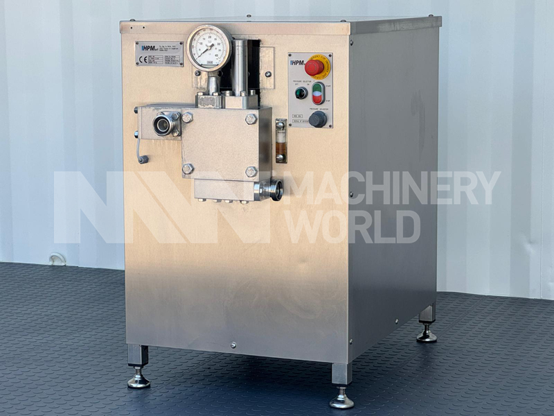 600 LPH HMP B04 Single Stage (210 Bar) High Pressure Pump Homogeniser (Year 2017) - Image 2
