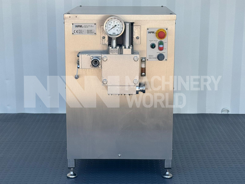 600 LPH HMP B04 Single Stage (210 Bar) High Pressure Pump Homogeniser (Year 2017) - Image 3