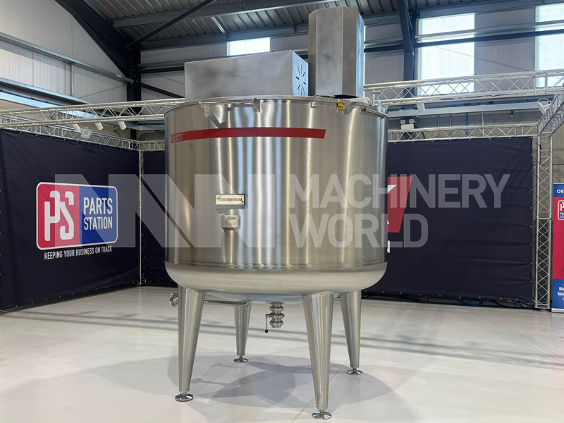3,760L 316 Grade Stainless Steel Jacketed Tank with Scraped Surface Mixer and 30kw High Shear Mixer (BRAND NEW - YEAR 2026)