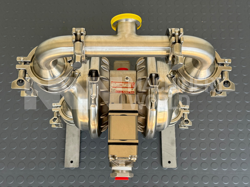 Wilden Stainless Steel Hygienic Double Diaphragm Pump (Year 2019 - NEVER USED) - Image 4