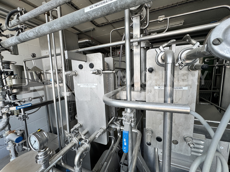 Upto 100 LPH APV Pilot UHT Plant with Plate Heat Exchanger, Direct Steam Injection & Twin 2-Stage Homogenisers - Image 2