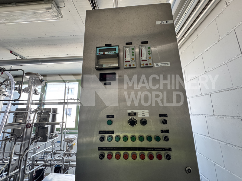 Upto 100 LPH APV Pilot UHT Plant with Plate Heat Exchanger, Direct Steam Injection & Twin 2-Stage Homogenisers - Image 6