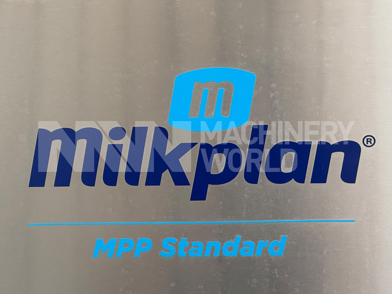 1,500 Litre Milkplan Horizontal Milk & Liquid Tank on Trailer with Pump, Flowmeter & CIP Cleaning System (Year 2022) - Image 11