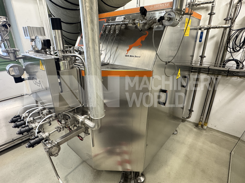Up to 800 LPH GEA Pilot UHT Processing Plant System with GEA Niro Aseptic Homogeniser & CIP - Image 11
