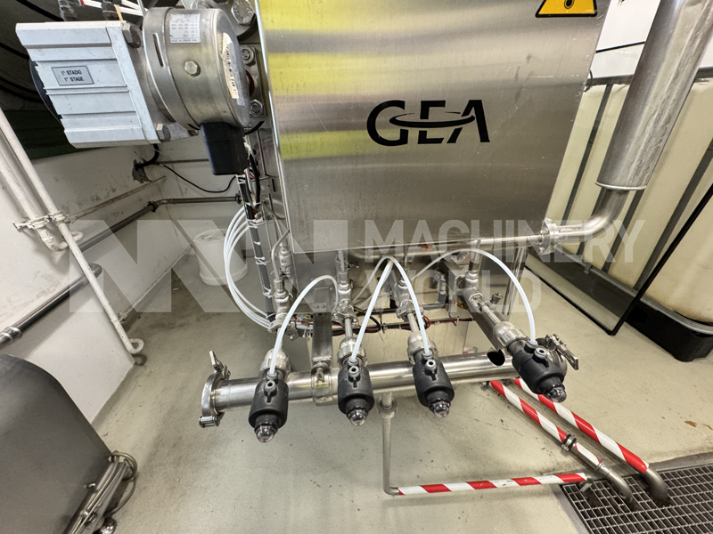 Up to 800 LPH GEA Pilot UHT Processing Plant System with GEA Niro Aseptic Homogeniser & CIP - Image 12