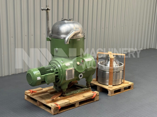 12,000 LPH Westfalia RTA 140-51-076 Solid Bowl Clarifier Centrifuge