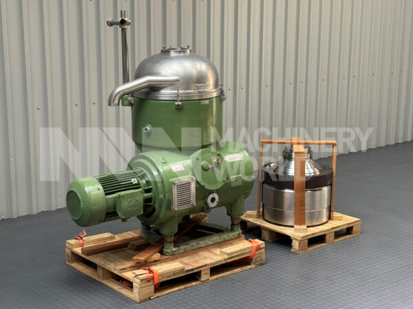 12,000 LPH Westfalia RTA 140-51-076 Solid Bowl Clarifier Centrifuge