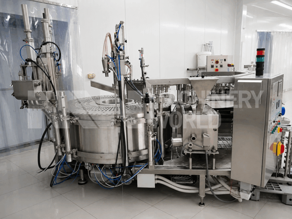 Technogel Technostick 3000 Rotary 4-Lane Ice Lolly Popsicle Moulding Machine - 3,000 pcs/hour