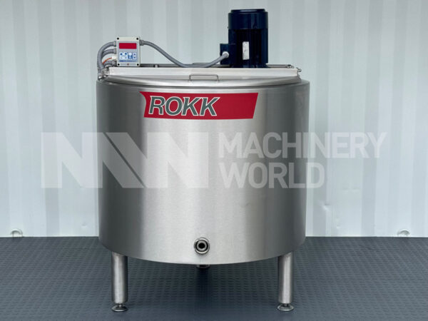 300 Ltr ROKK Jacketed Pasteurisation Tank with High Speed Mixer