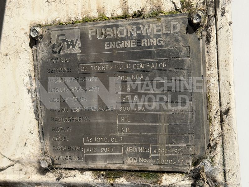 Maxitherm 10MW 40 Bar Natural Gas Fired Steam Industrial Boiler with Stainless Steel Economiser (Year 1996) - Image 9
