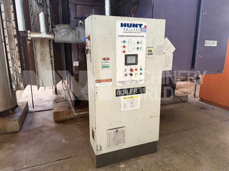 Maxitherm 10MW 40 Bar Natural Gas Fired Steam Industrial Boiler with Stainless Steel Economiser (Year 1996) - Image 6