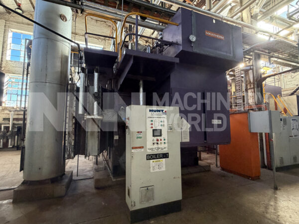 Maxitherm 10MW 40 Bar Natural Gas Fired Steam Industrial Boiler with Stainless Steel Economiser (Year 1996)