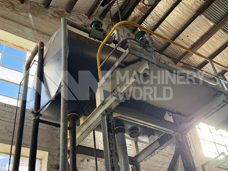 Maxitherm 7.5MW 17.5 Bar Natural Gas Fired Industrial Steam Boiler with Economiser (YOM 1992) - Image 8